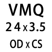 5ชิ้น/ล็อตซิลิโคนขาวแหวนซิลิโคน/Vmq โอริงหนา3.5มม. Od24/25/26/27/28/30มม. วงแหวนยางโอริงซีลวงแหวนวงแหวนวงแหวนวงแหวนวงแหวนวงแหวนวงแหวน