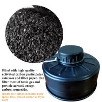 ▽✧ Alloy Black 40MM Interface Organic Ammonia Acid Gas or Smoke Filter Cartridge Replaced Filters Protect Safety For MF14 Mask