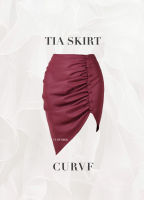 CURVF Tia Skirt in Burgundy