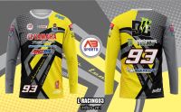 เสื้อพิมพ์ลายแขนยาวรถแข่ง L-RACING03