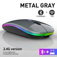 Sem Fio Mouse Com Usb Recarregvel Rgb Mouse Para Computador Portil Computador Portátil Macbook เมาส์สำหรับเล่นเกมส์ Gamer 2.4Ghz 1600Dpi,Raton Inalambrico Ordenador,เมาส์ Sem Fio Recaragavel