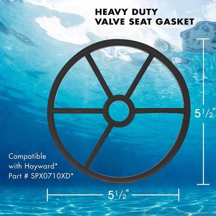 Valve Seat Spider Gasket Compatible with Hayward SPX0710XD for