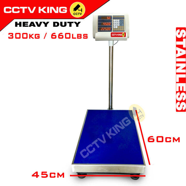 STAINLESS Platform Weighing scale Digital LCD Display Measuring Scale