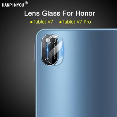《Bottles electron》ฝาหลังแบบบางเฉียบแบบใส,ฟิล์มป้องกันกระจกนิรภัยนิ่มสำหรับ Huawei Honor Tablet V7อุปกรณ์ป้องกันเลนส์กล้องมองหลัง