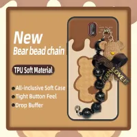 high-grade Cartoon Phone Case For Nokia C1 Anti-fall protective case Bear bracelet Skin-friendly feel soft shell cute