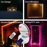 12W LED Wall lights RGB Bluetooth Remote Windows sill Lamps Home Door frame Corridor Balcony Garage Ho Lighting 110V 220V