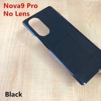 9 Pro ปลอกหุ้มสำหรับ Huawei Nova 9 Pro 6.72 "เคสด้านหลังสำหรับซ่อมฝาหลังปิดโทรศัพท์กระจกหลังประตู + กาวติดโลโก้