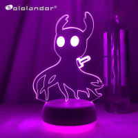 Gaming 3d Lamp Hollow Knight Led Light for Kids Bedroom Decoration Nightlights Children Birthday Gift Led Night Light Room Decor