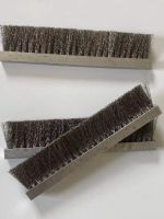 ✁﹍ Custom-made industrial steel wire brush stainless steel strip brush surface treatment copper wire brush mechanical cleaning and polishing steel wire brush strip