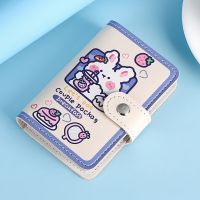 เคสใส่บัตรฟังก์ชั่นหนัง PU ลายการ์ตูนสำหรับผู้หญิงกระเป๋าเก็บบัตรธุรกิจกระเป๋าใส่การ์ดพาสปอร์ตเครดิตน่ารักการ์ดพาสปอร์ตซองใส่หนังสือเดินทาง HZT3721กระเป๋าเงินใส่บัตรบัตรประชาชน