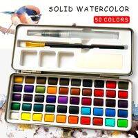 2021SeamiArt 7290Color Solid Watercolor Set Basic Neone Glitter Watercolor Paint for Drawing Art Paint Supplies