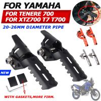 [601 XKWKZMZLLGD ร้อน]♂ที่วางเท้าสำหรับ Yamaha Tenere700 Tenere 700 T7 XTZ 700 XTZ700ที่วางเท้าที่พักเท้าของประดับจักรยานยนต์ด้านหน้า