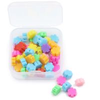 【CW】✸❒  Set 50pcs Polymer Clay Spacer Loose Beads Jewelry Making Necklace Accessories