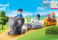 Playmobil 70405 1.2.3 Animal Train 123 รถไฟสัตว์