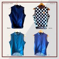 WIER.CC  NEW GILET  มี 4 สี เสื้อกั๊ก เสื้อกั๊กจักรยาน เสื้อกันลม ออกกำลังกาย เนื้อผ้าบางเบา น้ำหนักเบา Twoways Zip ใส่ได้ทั้ง ชาย หญิง