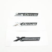 Car Fender Stickers Letters XDrive Sdrive Emblems Logo Decal for BMW 1 3 4 5 6 7 Series X1 X3 X4 X5 X6 X7 Z4 GT X Drive S drive