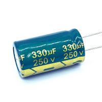 30pcs/lot high frequency low impedance 250v 330UF aluminum electrolytic capacitor size 18*30 330UF 20%