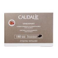 Caudalie Vinexpert Dietary Supplements อาหารเสริม ลดเลือนริ้วรอยแห่งวัย 180 แคปซูล