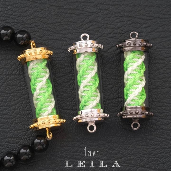 leila-amulets-มงคลเศรษฐี-รุ่น-พระสารีบุตร-ด้ายขาวเขียว-พร้อมกำไลหินฟรีตามรูป