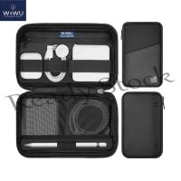 【Ready Stock】 ஐ◐☑ B40 WIWU Travel Cable Organizer Bag Waterproof Electronics Accessories Pouch Bag for Apple PencilHard Drives Cable Charger Phone USB SD Card