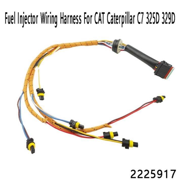 Fuel Injector Wiring Harness C7 Excavator Harness 2225917 2225917 for