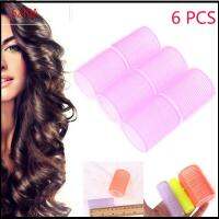 5210A 6 Pcs Random Color ลดกระหน่ำ ขนาดเต็ม มืออาชีพ เครื่องมือจัดแต่งทรงผม จับเอง ที่ม้วนผม ซาลอน ลูกกลิ้งผม