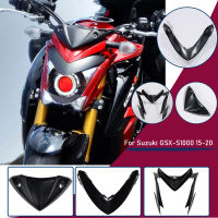 Ultrasupplier รถจักรยานยนต์ด้านหน้าจมูกไฟหน้า Fairing Cowls สำหรับ Suzuki GSX-S1000 GSXS1000 2015-2020 2019 Unpainted อุปกรณ์เสริม