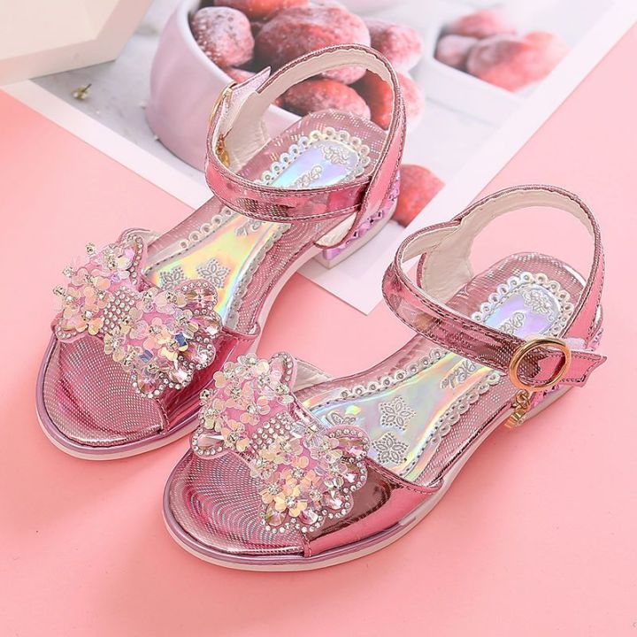 girls-sandals-2023-summer-new-childrens-princess-rhinestone-bow-fashion-girl-student-baby-dance-sandals