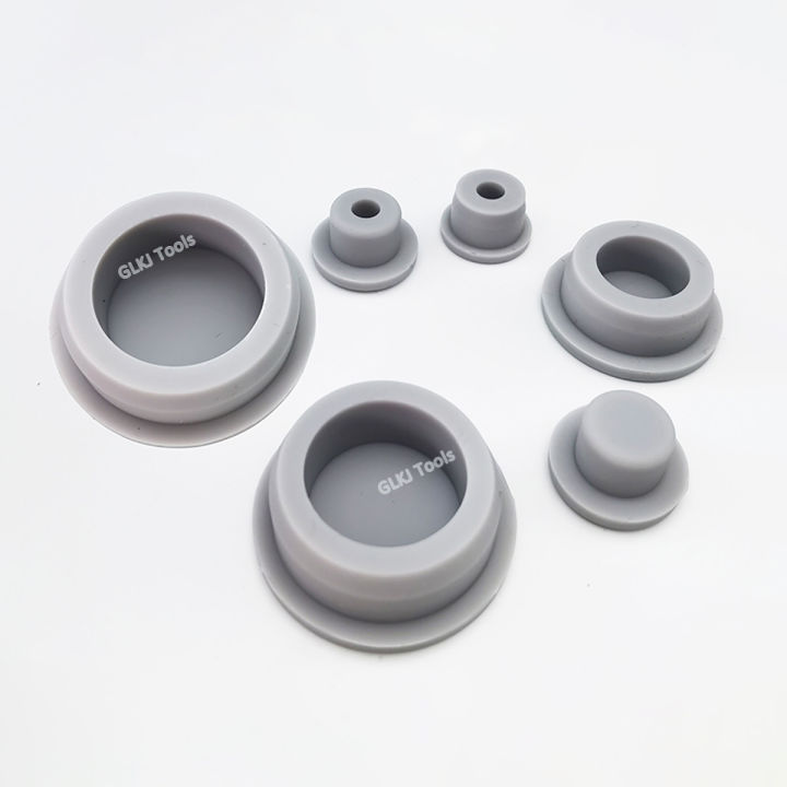 2023-1pcs-grey-environmental-silicone-rubber-hole-caps-13mm-48-5mm-round-hole-sealing-plug-blanking-end-caps-t-type-stopper