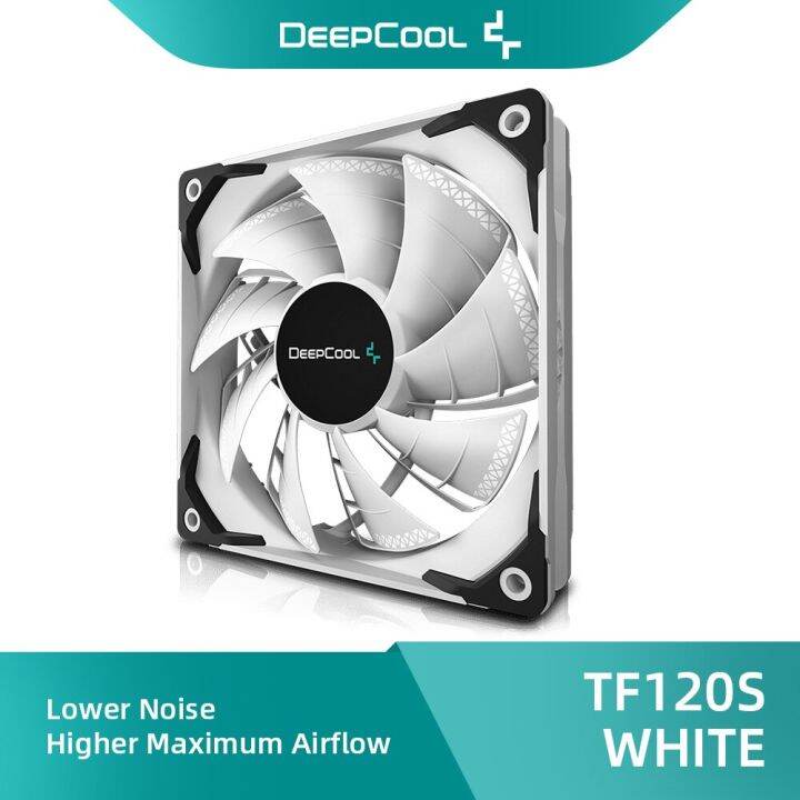 Deepcool TF120S White PWM Intelligent Control Case Fan 120Mm Chassis