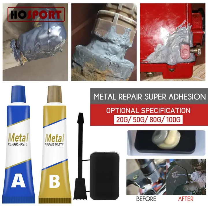 [HOSPORT] Metal Repairing Adhesive AB Glue Super Glue Water Tank