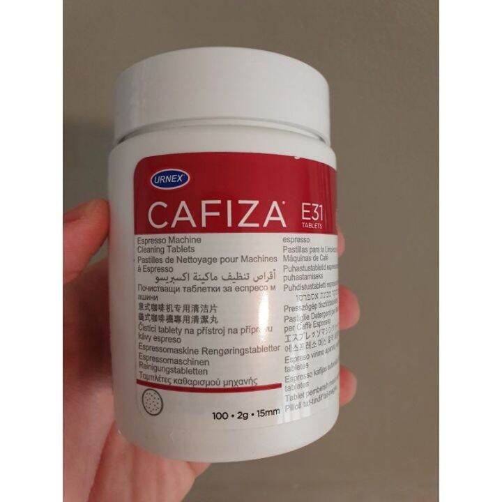 Urnex Cafiza Professional Espresso Machine Cleaning Tablets E31 Lazada PH