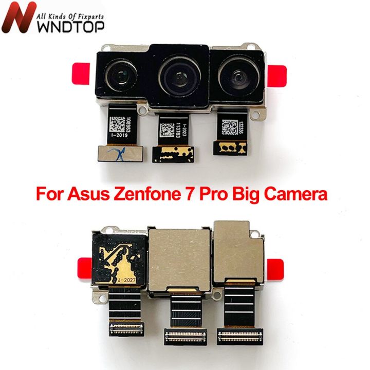 【✱2023 HOT✱】 nang20403736363 คุณภาพสูงกล้องหลังขนาดใหญ่สำหรับ Asus Zenfone 7 Pro สำหรับ7pro Zenfone Zs671ks กล้องหลังสำหรับ Asus_i002dd โมดูลกล้องหลังเต็มรูปแบบ