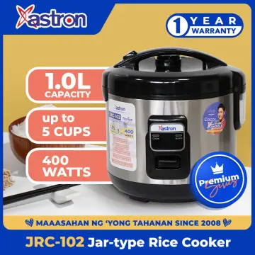 Astron QUICKPOT 1.8L Blue Multipurpose electric cooker, 450W, dry heat  protection, safe to touch, nonstick teflon coated surface