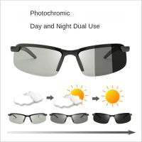 Photochromic Sunglasses Men Polarized Driving Chameleon Glasses Male Change Color Sun Glasses Day Night Vision Drivers Eyewear