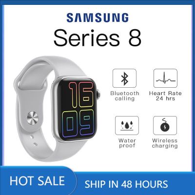 【ใหม่ นาฬิกาสมาร์ทวอทช์ Smartwatch Samsung สมาร์ทวอทช์ 2023 Samsung series 8 Bluetooth waterproof นาฬิกาสมาร์ทวอทช์ ของแทั กันน้ํา 12 โหมดกีฬา สําหรับ IOS Android watch for men watch for woman smartwatch