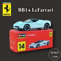 Bburago 1/64 Ferrari Car Miniature Model  BB14 Lefarrari Scale F40 F50 F12tdf 458 488 GTO Enzo Diecast Vehicle Replica Toy Die-Cast Vehicles