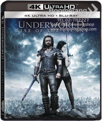 Underworld: Rise Of The Lycans /สงครามโค่นพันธุ์อสูร 3: ปลดแอกจอมทัพอสูร (4K+Blu-ray) (4K/BD มีเสียงไทย มีซับไทย) (ครั้งแรกในรูปแบบ 4K) (Boomerang)