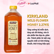 Mật Ong Kirkland Signature Wild Flower Honey nguyên chất chai 2.27kg