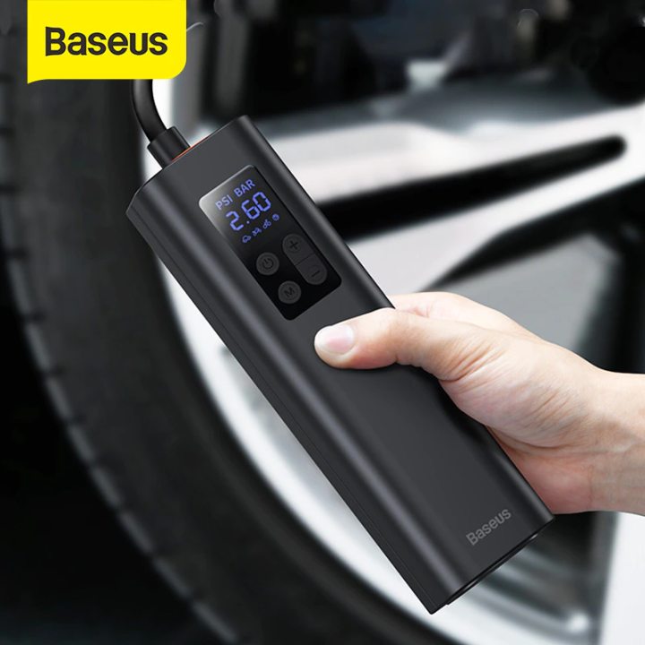 Máy bơm lốp xe thế hệ mới Baseus Super Mini Inflator Pump - PHỐ ...