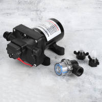 【ราคาพิเศษ】Series Electric Water Pump Diaphragm Pump 12V DC 3.0GPM 55PSI Priming with Internal Bypass สำหรับ