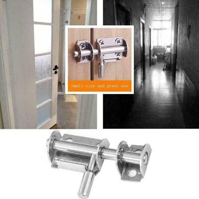 【LZ】❇◕๑  Sliding Bolt Door Latch Home Hardware Accessories 304 Stainless Steel Cabinet Closet Door Lock Durable Lock-Hasp