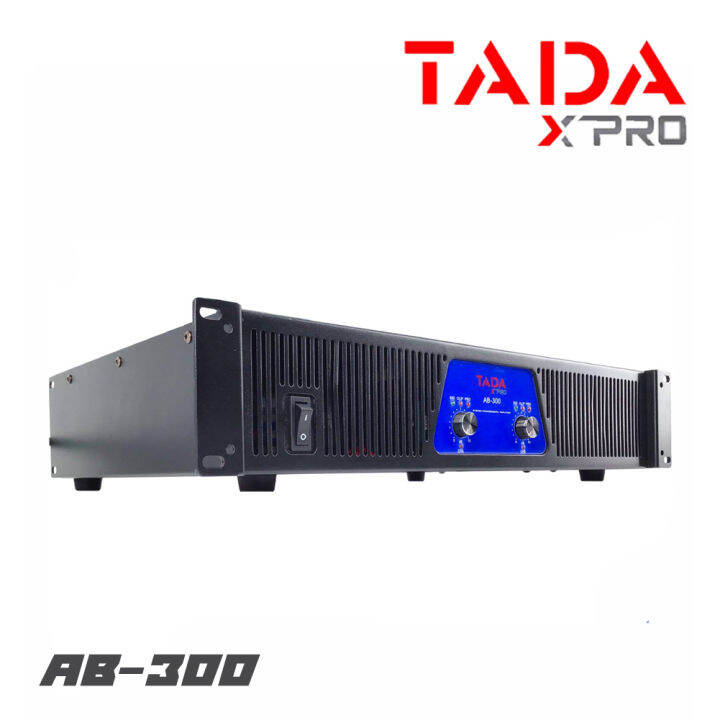 tada-ab-300-เพาเวอร์แอม-2-ch-กำลังขับ-450-2-ที่-4-โอห์ม-สินค้าใหม่แกะกล่อง-100-รับประกันสินค้า-1-ปีเต็ม