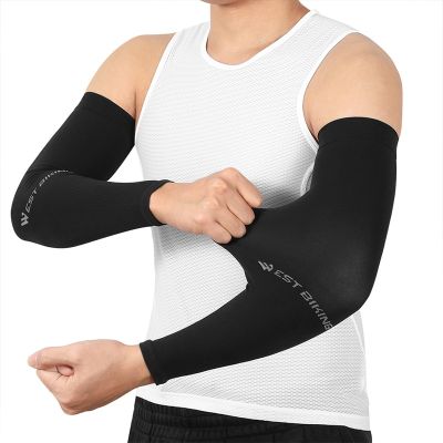 все ради игры Cycling Arm Sleeve Running Bicycle Cycling cuff Sun Protection Cuff Cover Protective Anti-sweat Arm Warmers Sleeves