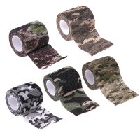 【LZ】 4.8m Camouflage Elastic Bandage Self Adhesive Elastic Wrap Tape Outdoor Hunting Sports Protector Stealth Tape Military Bandage