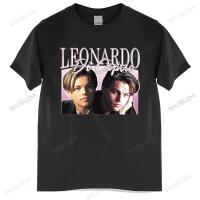 Cotton Tshirt mens summer Tops Unique Classic Cotton Mens Leonardo Dicaprio Men T Shirts Man nd T-shirt Bigger size