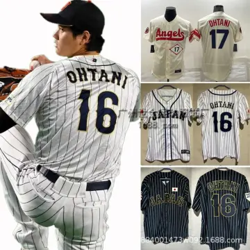 BG Baseball Jerseys Japan 16 Ohtani Jerseys Outdoor Sportswear Embroidery Sewing Black Hip-hop