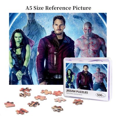 Guardians Of The Galaxy Wooden Jigsaw Puzzle 500 Pieces Educational Toy Painting Art Decor Decompression toys 500pcs