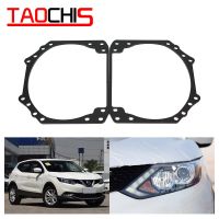 Taochis ฉากยึดไฟหน้ากรอบอะแดปเตอร์ติดตั้งในแต่งรถสำหรับ Nissan Qashqai 2016 2017 Hella 3r G5 5เลนส์โปรเจคเตอร์