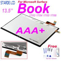 AAA + Starde จอ LCD แบบดั้งเดิมสำหรับ Microsoft Sur Book1 Book 1 1703 1704 1705 1706ชิ้นส่วนจอสัมผัสแอลซีดีของเครื่องแปลงดิจิทัล